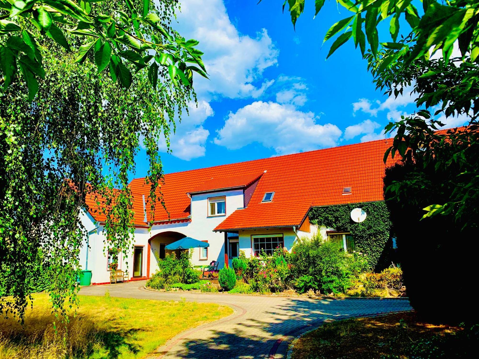 Top-Moderne Ferienwohnung Und Apartments Auf Frueherem Wunderschoenen Bauernhof Im Elbe-Elster-Kreis In Brandenburg Bei Herzberg-Elster, Schoenewalde, Holzdorf Extérieur photo
